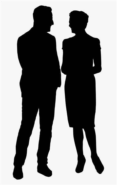 people talking silhouette png